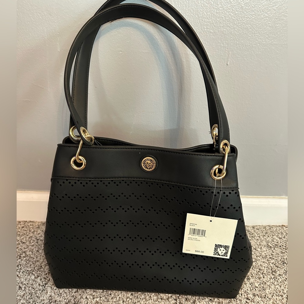 Anne Klein Black Purse